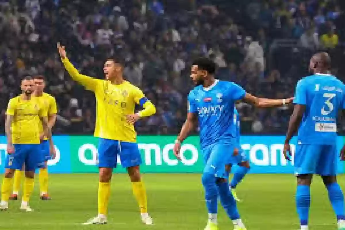 عاجل| الكشف عن موعد مباراة الهلال والنصر في إطار منافسات نهائي كأس الملك.