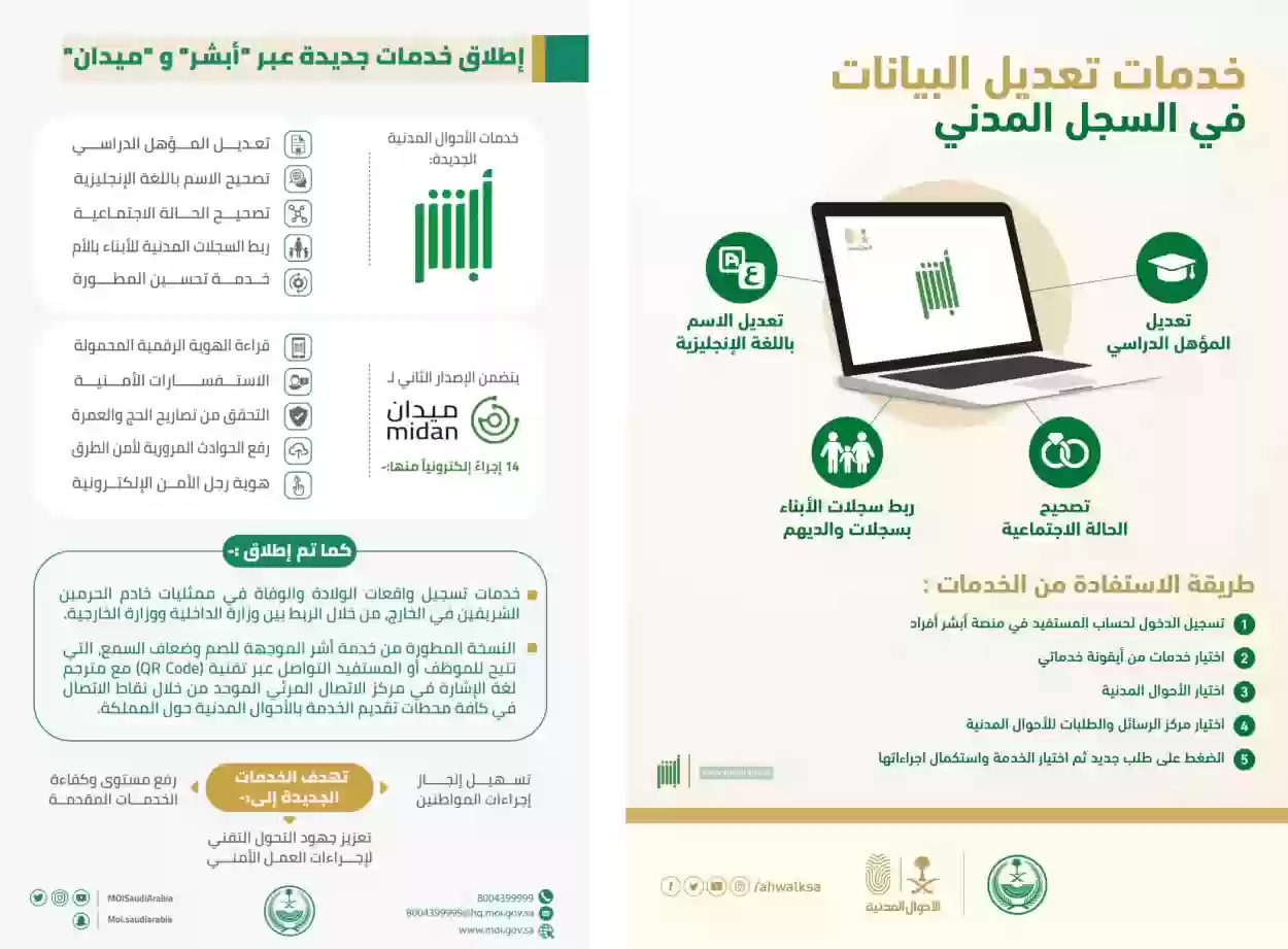 كيف اعدل المؤهل الدراسي بابشر؟