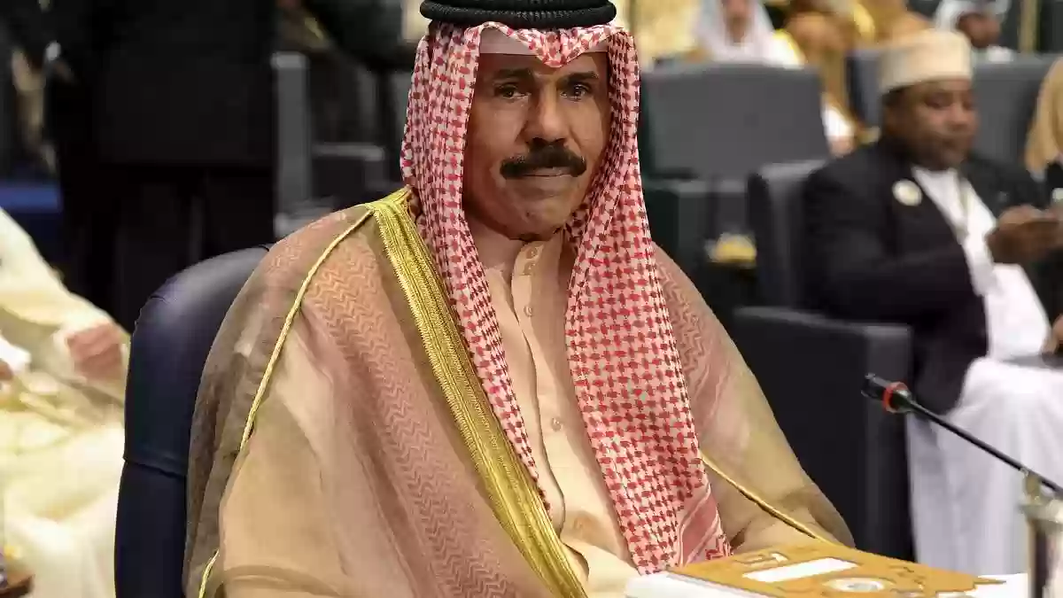 إعلان وفاة أمير الكويت الشيخ نواف الأحمد الجابر الصباح على القناة الكويتية الأولى