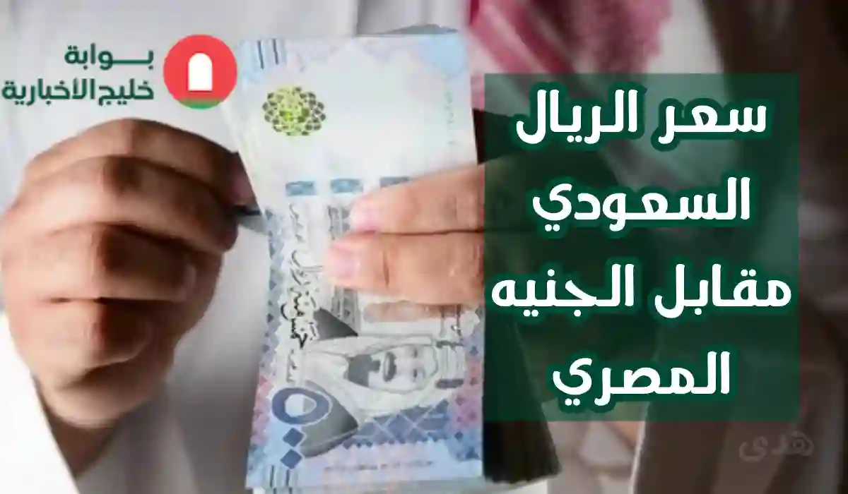 استقرار سعر الريال السعودي أمام الجنيه المصري في البنوك المصرية اليوم 22 مارس