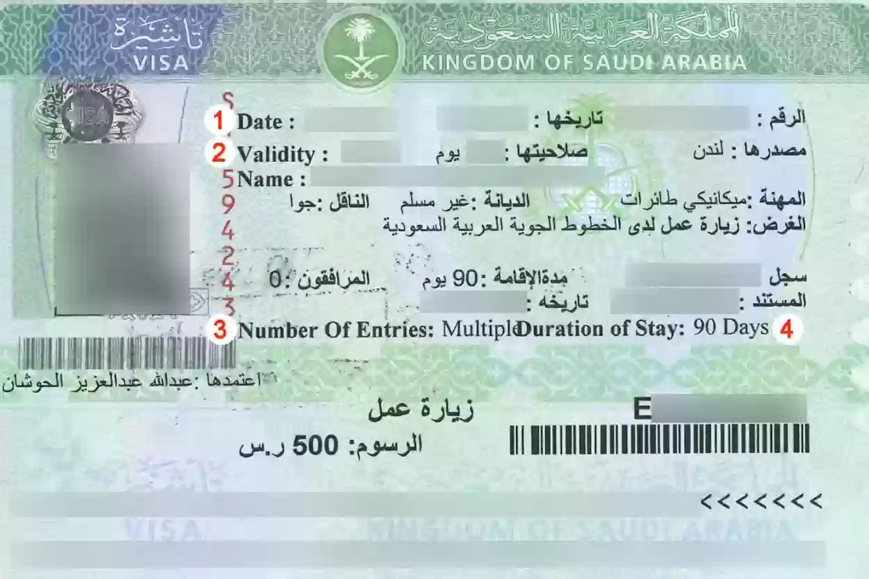 How to inquire about a visit visa with the passport number through Enjaz 2023